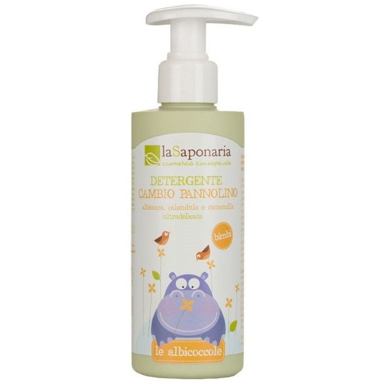 La Saponaria Bio Le Albicoccole Detergente Cambio Pannolino 200ml
