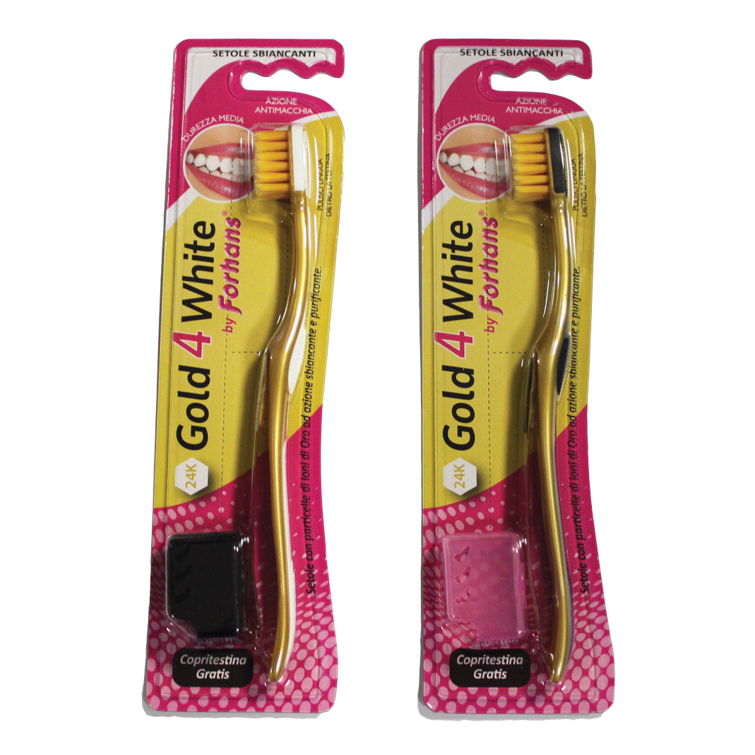 FORHANS Spazzolino Gold 4White