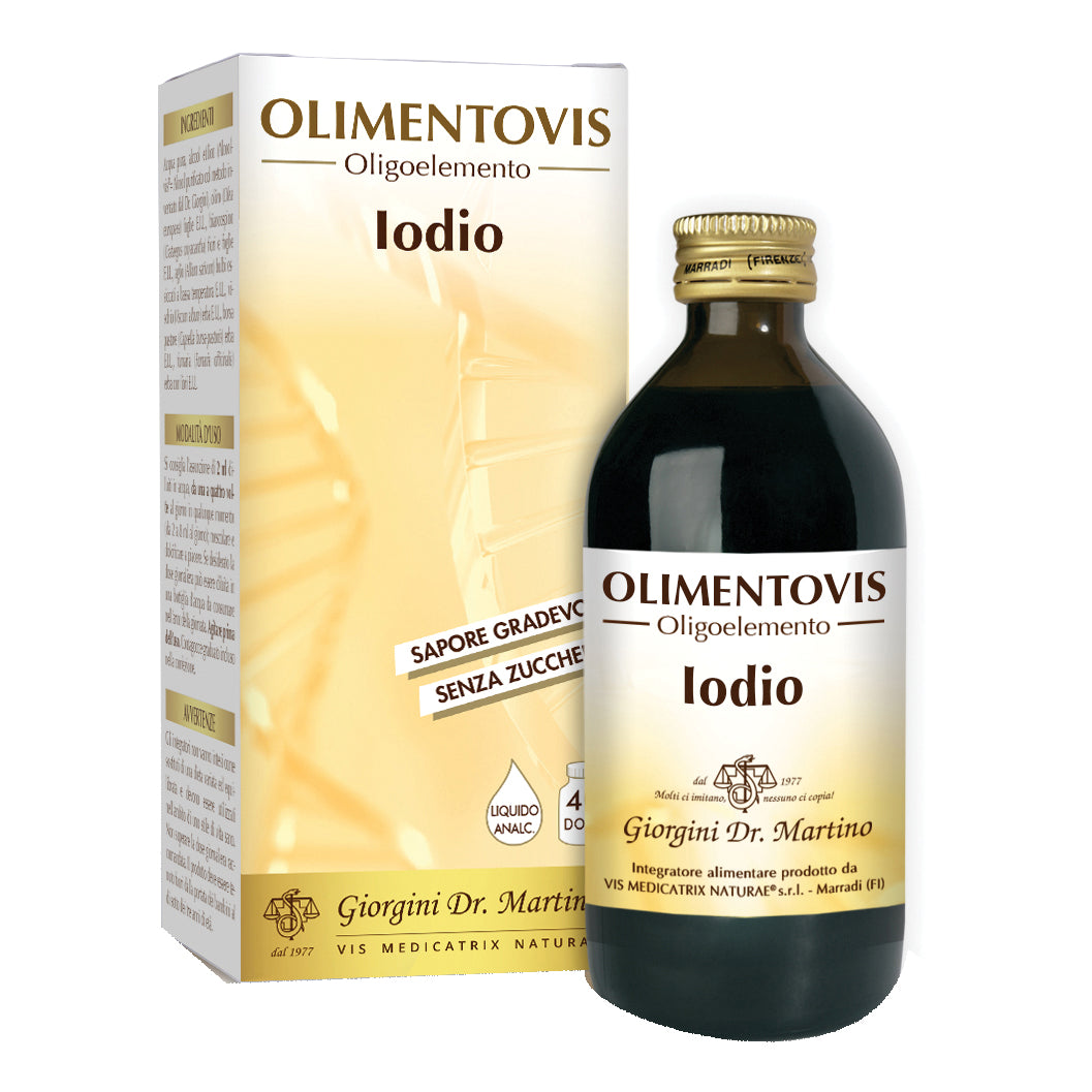 OLIMENTOVIS Iodio 200ml Giorgini
