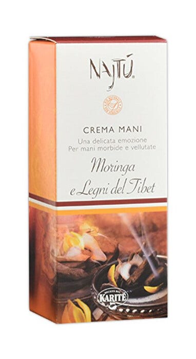 Najtù Crema Mani Moringa e Legni Del Tibet 75ml