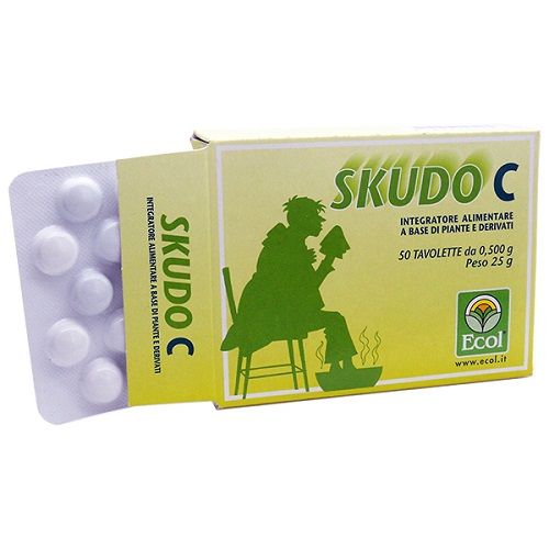 SKUDO C 50 TAVOLETTE 500MG