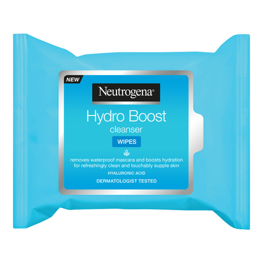 NEUTROGENA HYDRO BOOST SALVIETTE STRUCCANTI 25 PEZZI