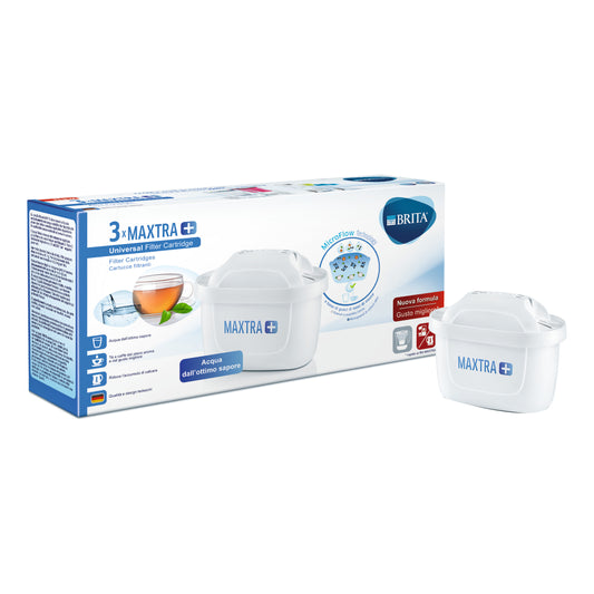 Brita Filtri Maxtra+ Pack 3 Filtri Caraffa Filtrante 3 Mesi