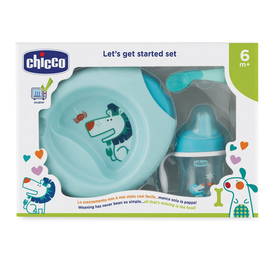SET PAPPA 12M+ AZZURRO 162012