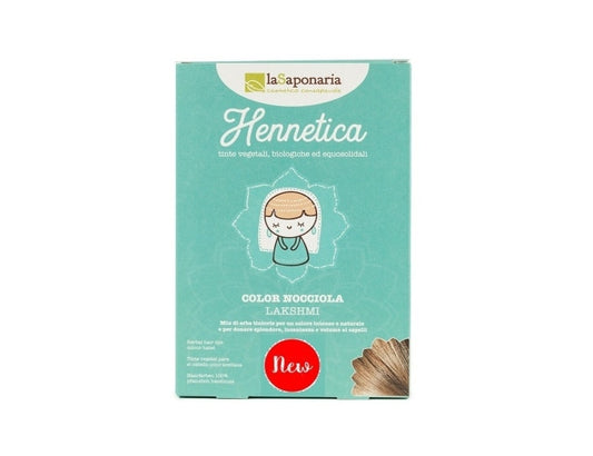 La Saponaria Tinta Vegetale Nocciola Lakshmi 100g