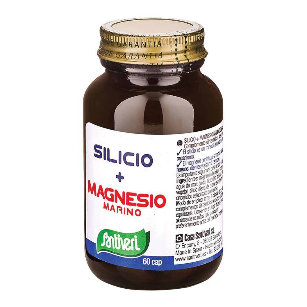 SILICIO Magnesio Marino 60 Cps STV