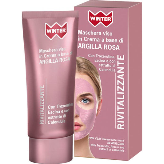 Winter Maschera Viso In Crema Rivitalizzante Argilla Rosa 50ml