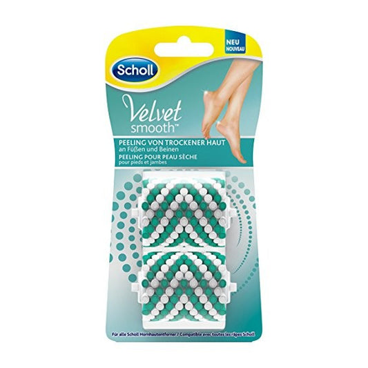 SCHOLLS VELVET SMOOTH SPAZZOLE ESFOLIANTI PER PELLE SECCA DI PIEDI E GAMBE