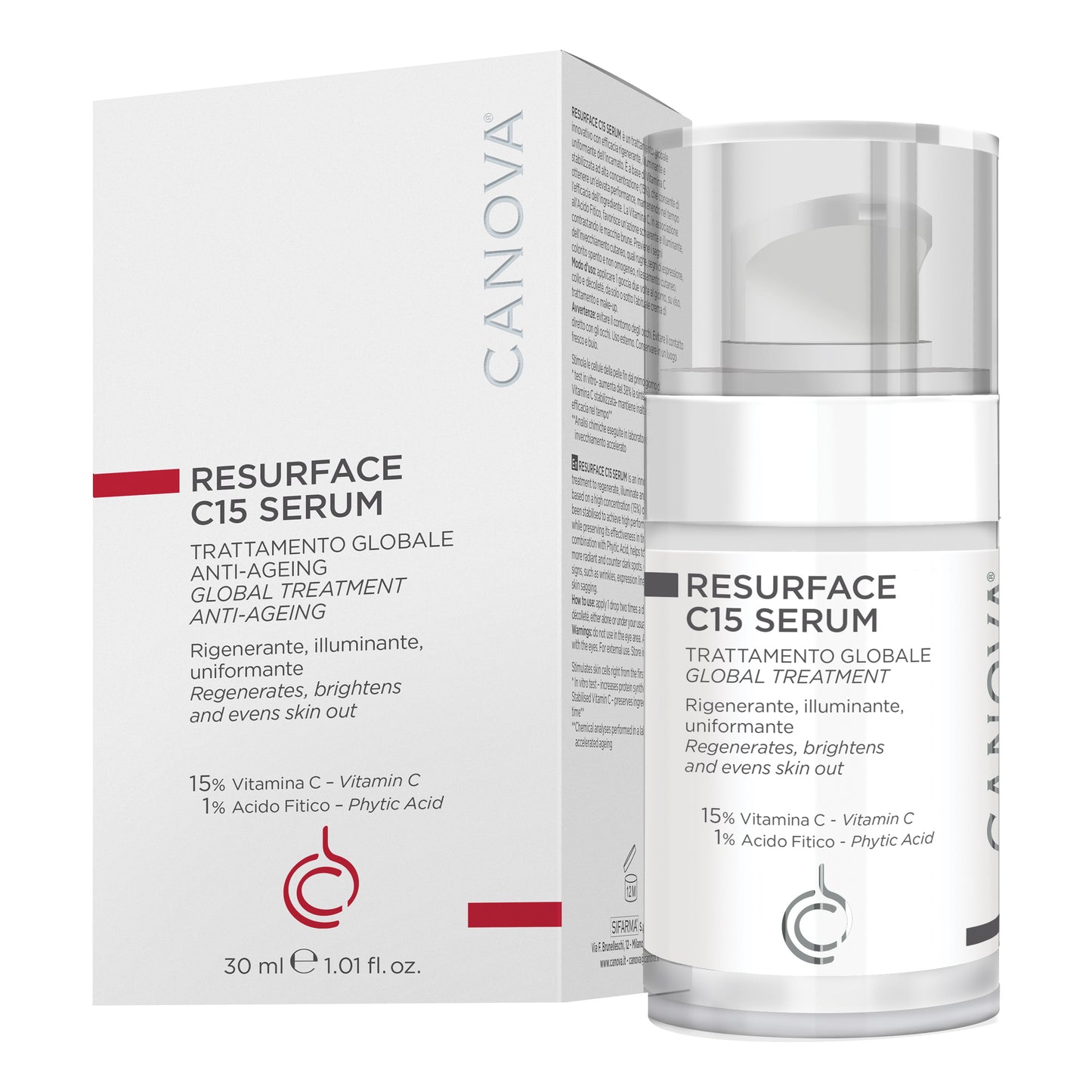 CANOVA-RE SURFACE C 15 SERUM