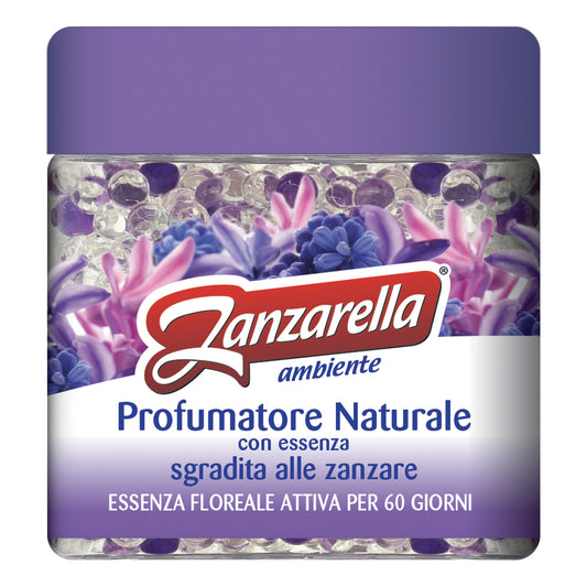 ZANZARELLA PERLE ANTIZANZARE PROFUMO NATURALE CON ESSENZA FLOREALE 170 GRAMMI