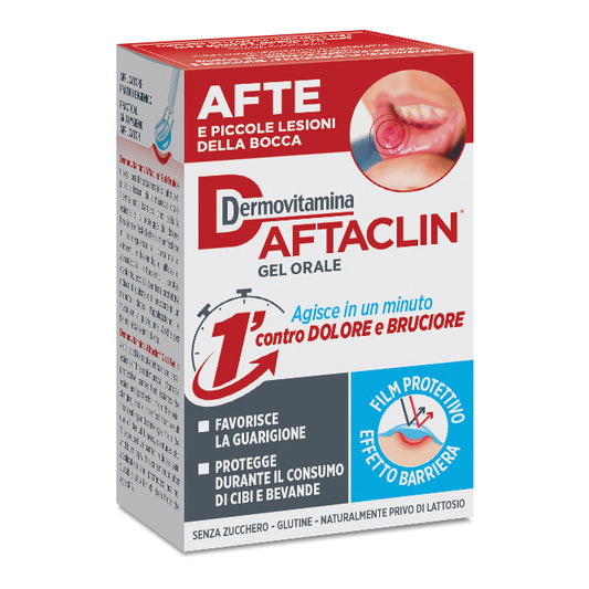 DERMOVITAMINA AFTACLIN GEL