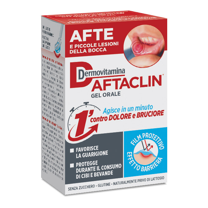 DERMOVITAMINA AFTACLIN GEL