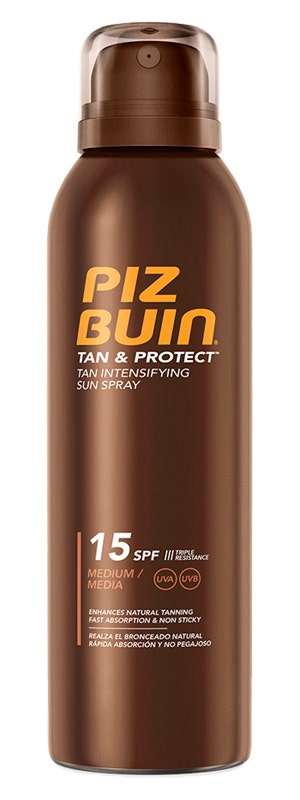 Piz Buin Tan & Protect Spray Abbronzatura SPF 15 Media 150ml