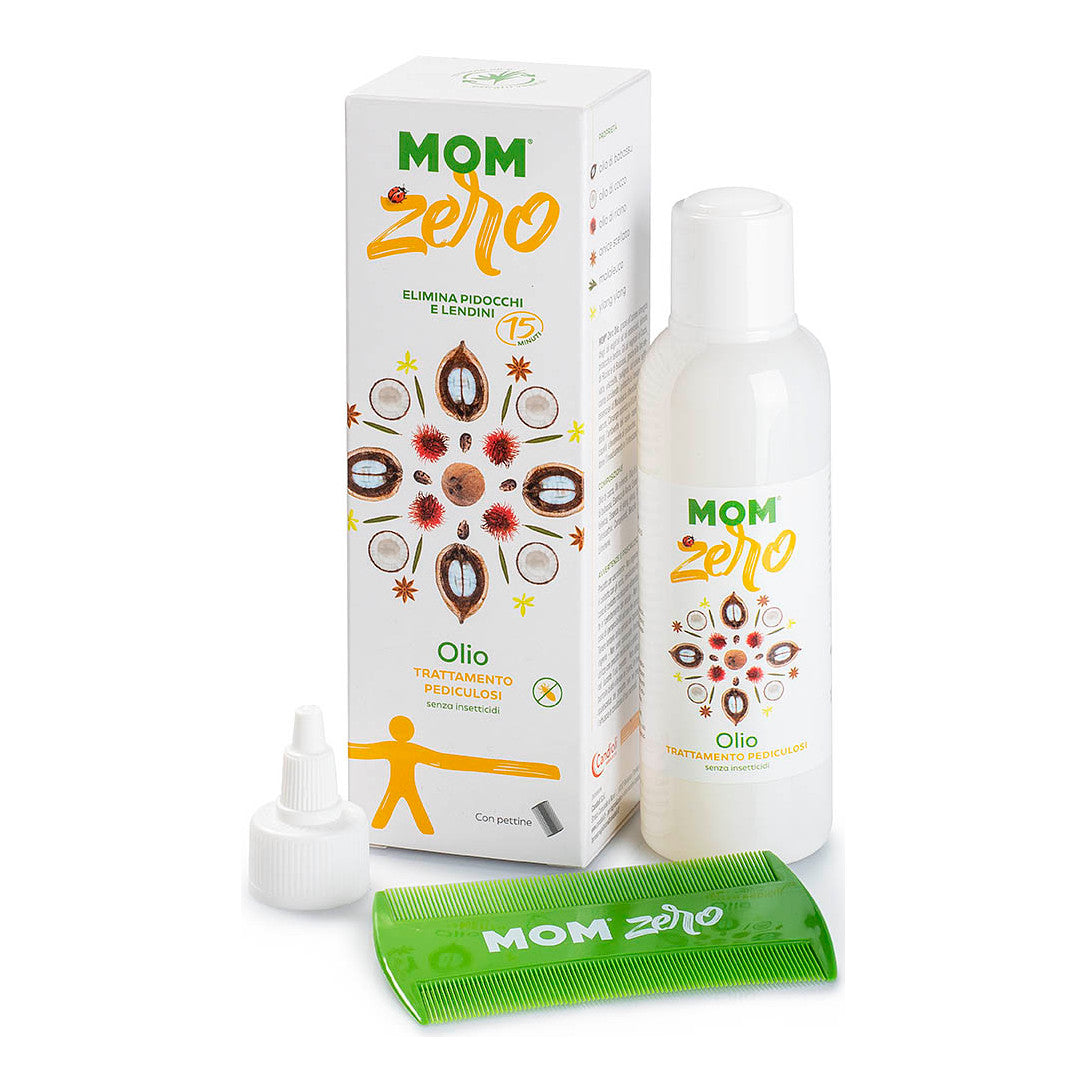 Mom Zero Olio Trattamento Pediculosi 100ml