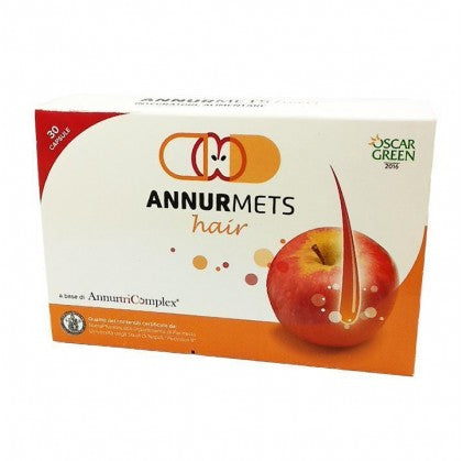 ANNURMETS HAIR 550MG 30 CAPSULE