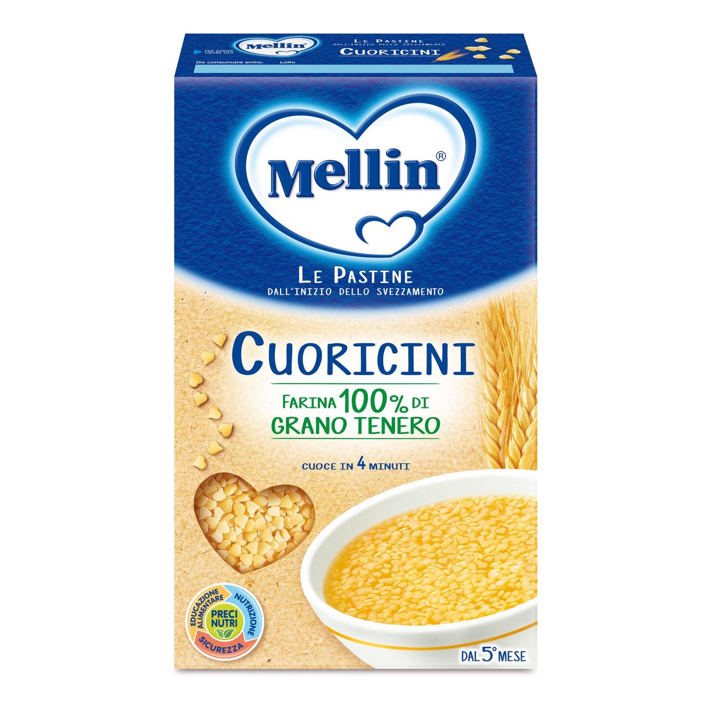 MELLIN CUORICINI 320 GRAMMI