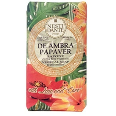 Nesti Dante De Ambra Papaver Sapone Vegetale Naturale 250g