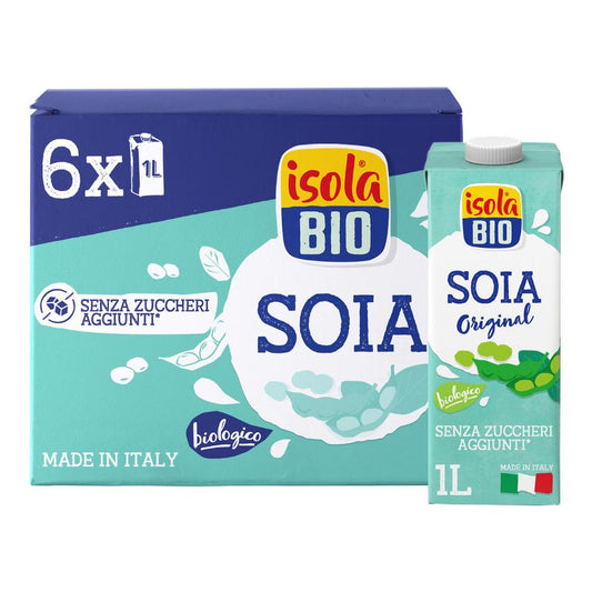 ISOLA BIO SOIA NAT BAULETT6X1L