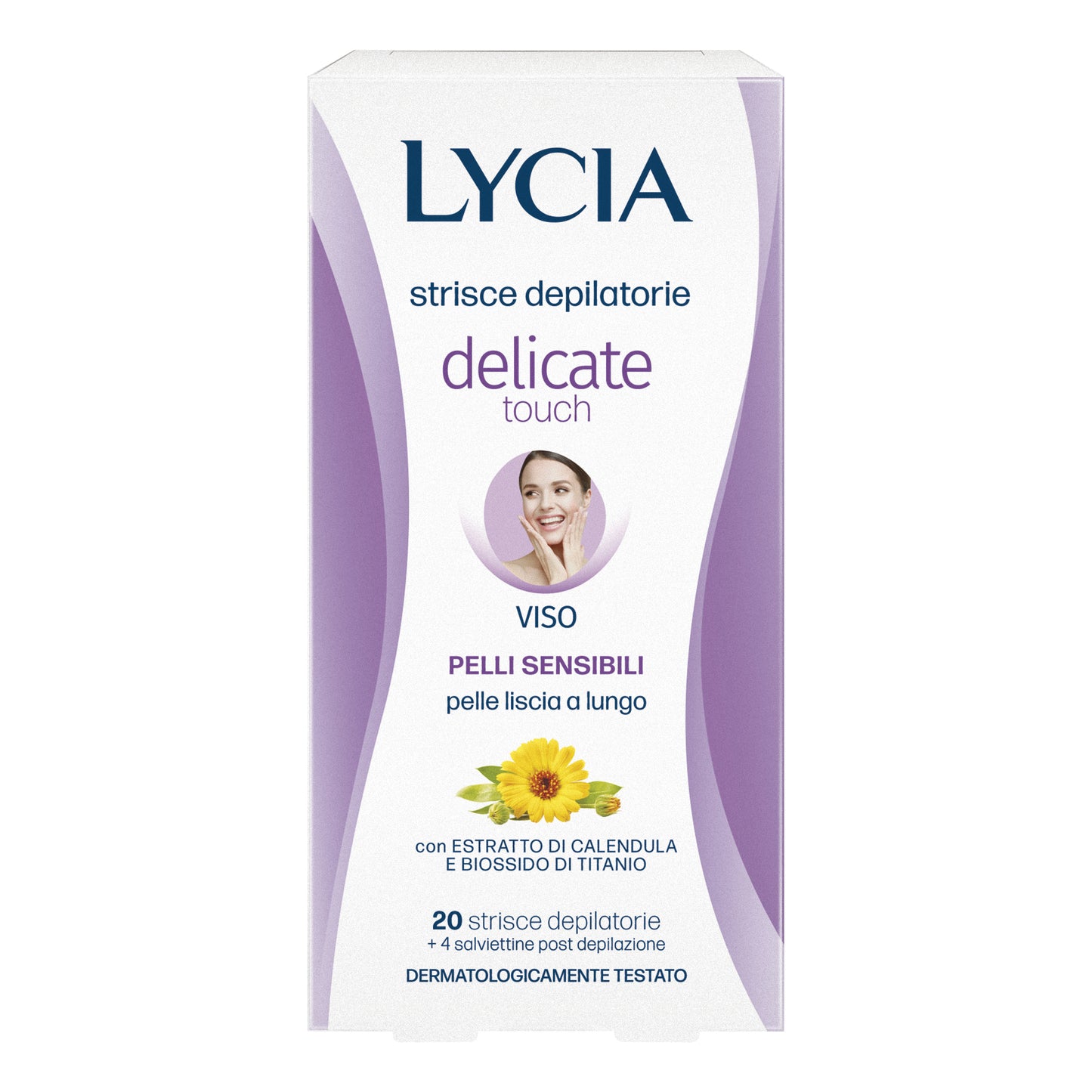LYCIA DELICATE TOUCH 20 STRISCE VISO