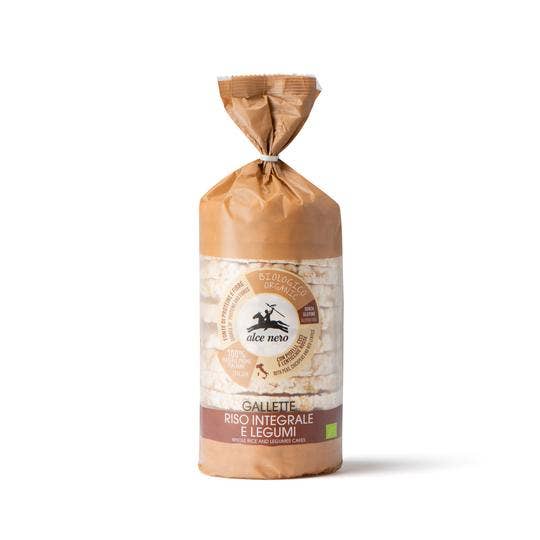 Alce Nero Gallette Di Riso Integrale E Legumi Bio 100g