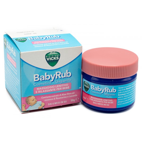 VICKS BABYRUB 50 GRAMMI
