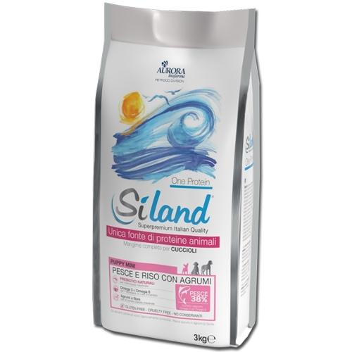 SILAND PUPPY TAGLIA MINI GUSTO PESCE E RISO CON AGRUMI SACCO 3 CHILI