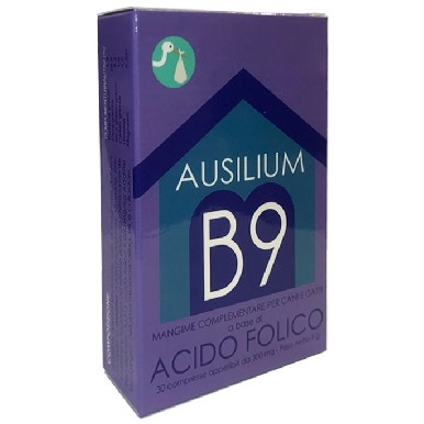 Ausilium B9 Vet Mangime Complementare Acido Folico Cani/Gatti 100g