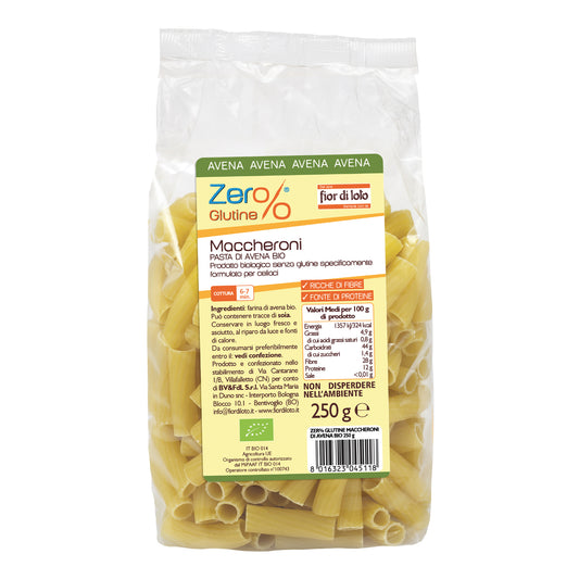 FIOR DI LOTO Maccheroni Avena 250g