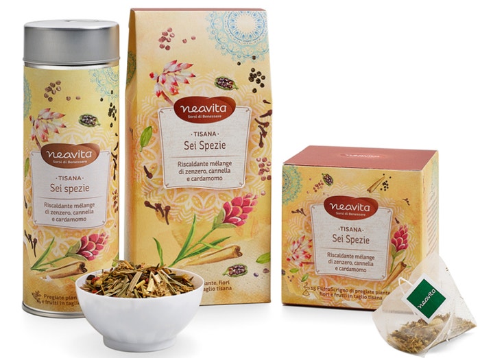 Neavita Filtroscrigno Tisana 6 Spezie 15 Filtri