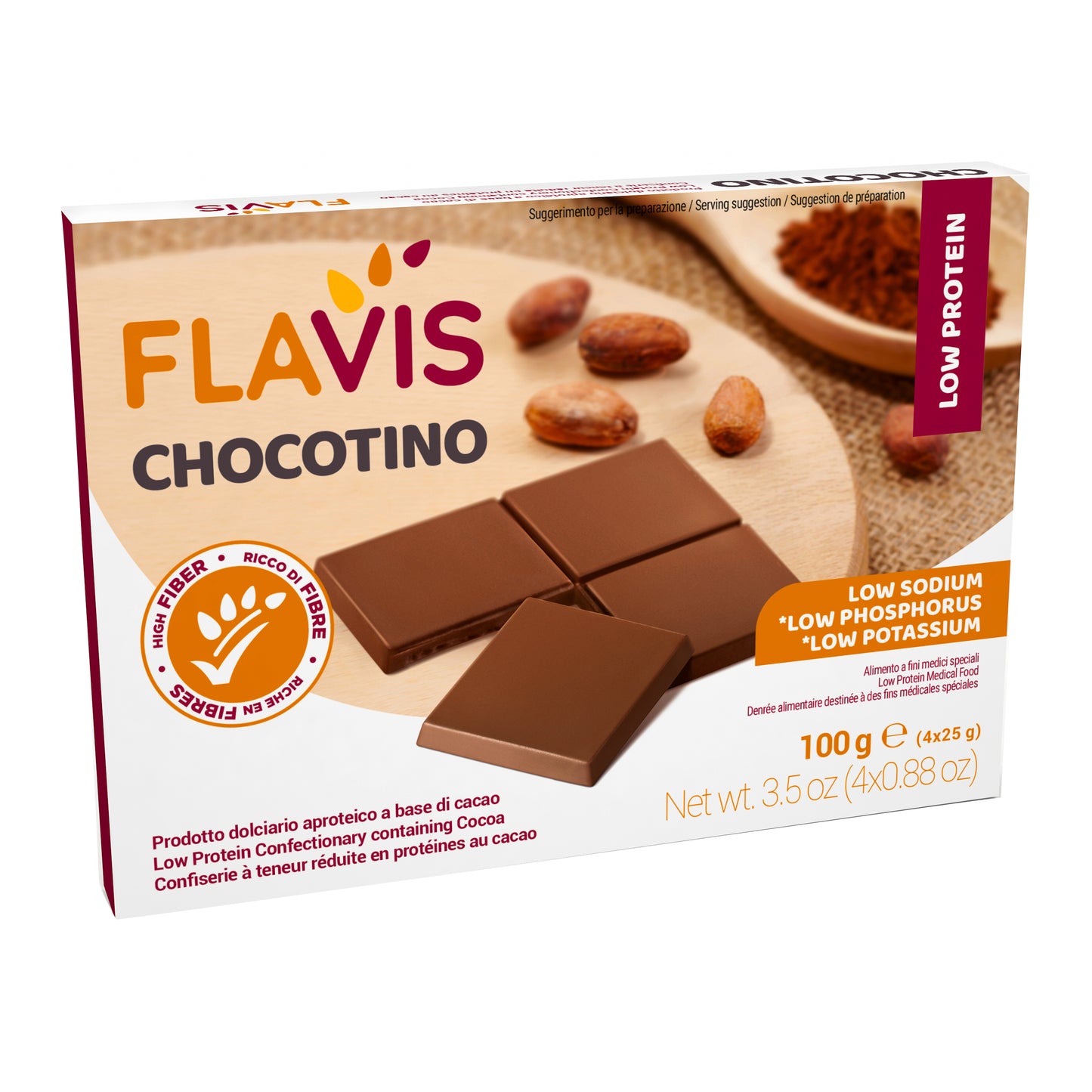 MEVALIA FLAVIS CHOCOTINO 100G