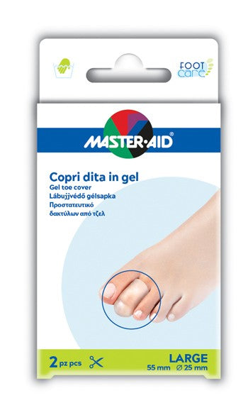 MASTER-AID COPRI IN DITA GEL 2 PEZZI TAGLIA L