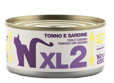 Natural Code XL2 Per Gatti Adulti Tonno E Sardine 170g