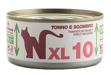 Natural Code XL10 per Gatti Adulti Tonno e Sgombro 170g