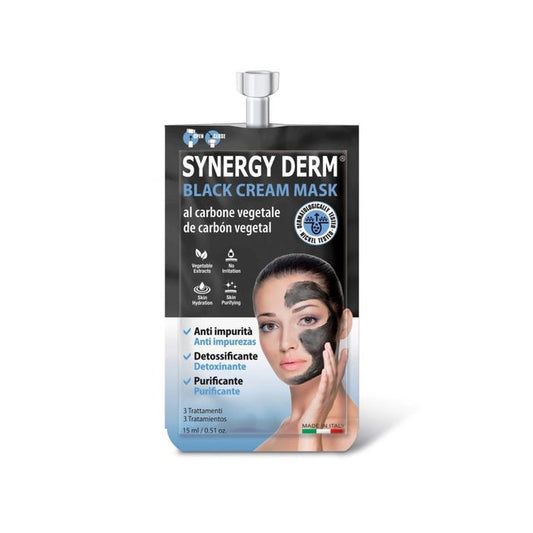 SYNERGY DERM BLACK CREAM MASK 15 ML
