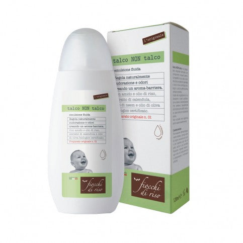 TALCO NON TALCO EMULSIONE FLUIDA FIOCCHI DI RISO 120 ML