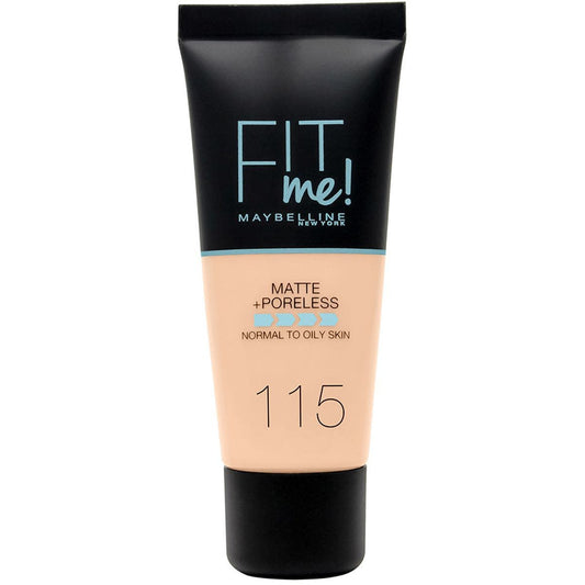Maybelline New York Fit Me Fondotinta Opacizzante 115 Ivory 30ml