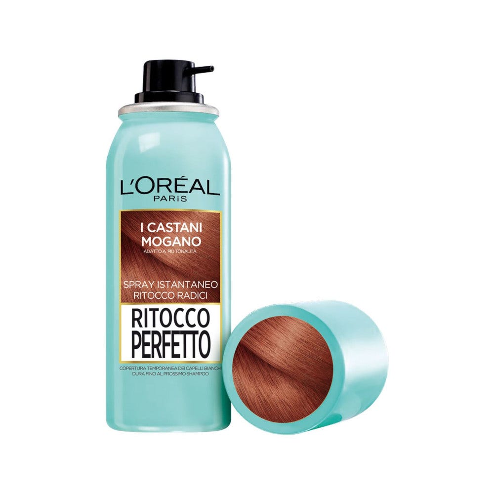 L'OrÉal Paris Ritocco Perfetto Castano Mogano Spray Istantaneo Ritocco Radici 75ml