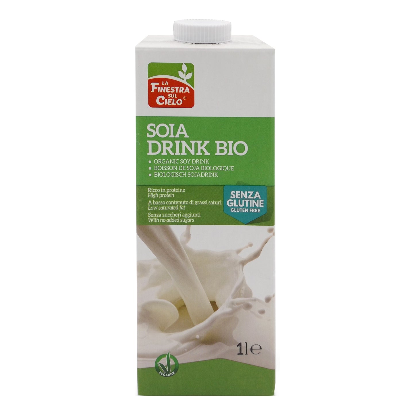 FINESTRA SUL CIELO Bev.Soia Drink S/G Bio 1Lt