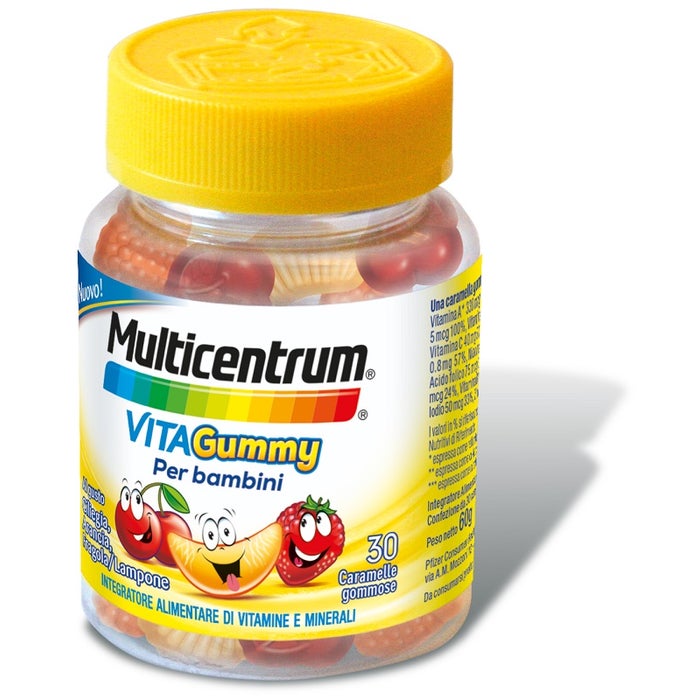 MULTICENTRUM VITAGUMMY 30 CARAMELLE