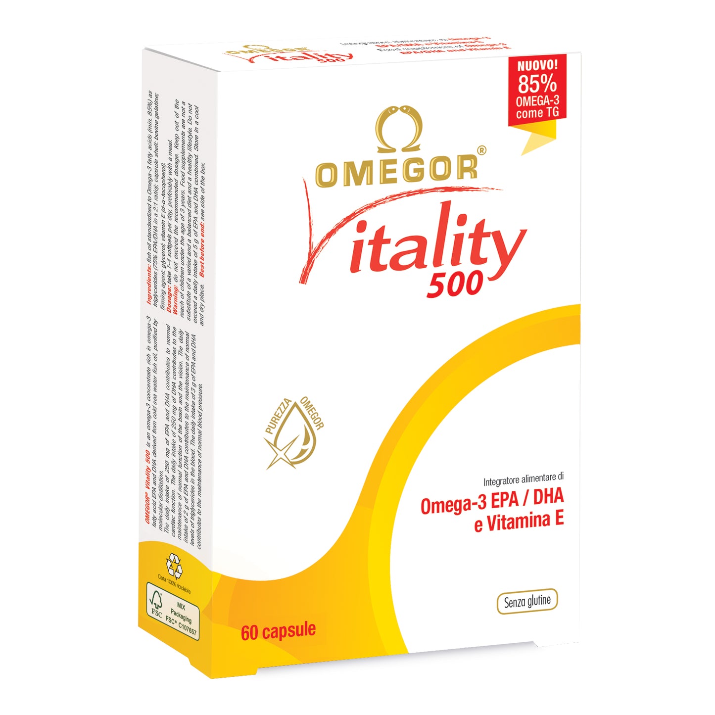 OMEGOR VITALITY 500 60CPS