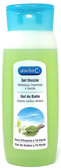 ALVITA GEL DOCCIA FIORI D'ARANCIO E THE' VERDE 300 ML