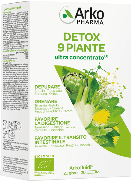 Arkofluidi Detox Bio 20 Unidose