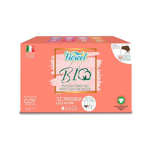 Vivicot Salvaslip Dualform Cotone 35 Pezzi