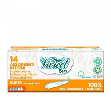 Vivicot Tampone Interno Super 14 Pezzi