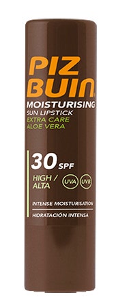 Piz Buin Stick Solare Labbra Aloe Vera SPF 30 Alta 4,9g