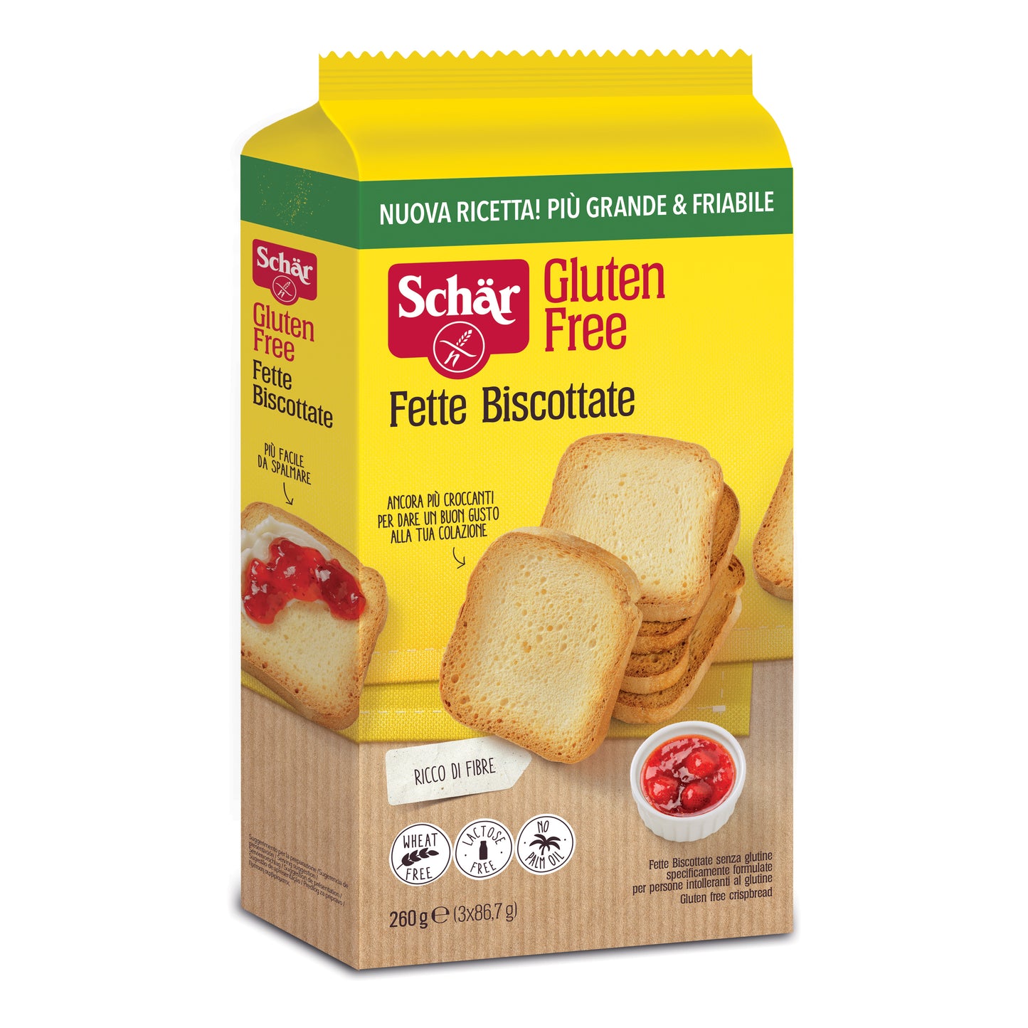 SCHAR FETTE BISCOTTATE 260G