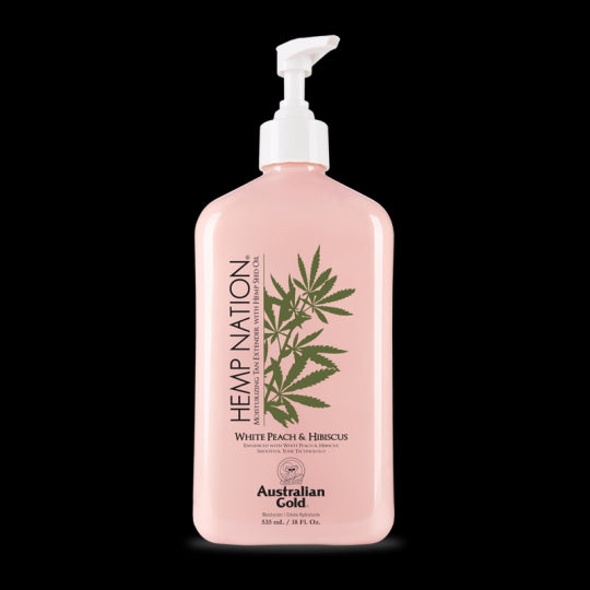Australian Gold Hemp Nation White Peach Hibiscus Idratante Doposole 535ml