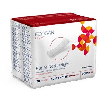 Egosan Light Super Assorbente Notte 30 Pezzi