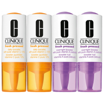 Clinique Fresh Pressed 2C+2A Clinical Daily + Overnight Boosters Crema Viso
