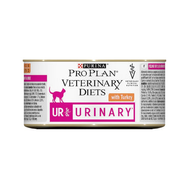 Purina Pro Plan Veterinary Diets Umido Gatto UR Urinary St/Ox Con Tacchino Lattina 195g